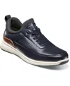 Florsheim Boys' Satellite Jr. Elastic Lace Slip On Sneakers - Toddler, Little Kid, Big Kid In Navy