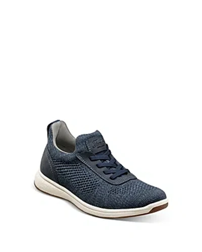 FLORSHEIM BOYS' SATELLITE JR. KNIT ELASTIC LACE SLIP ON SNEAKERS - TODDLER, LITTLE KID, BIG KID