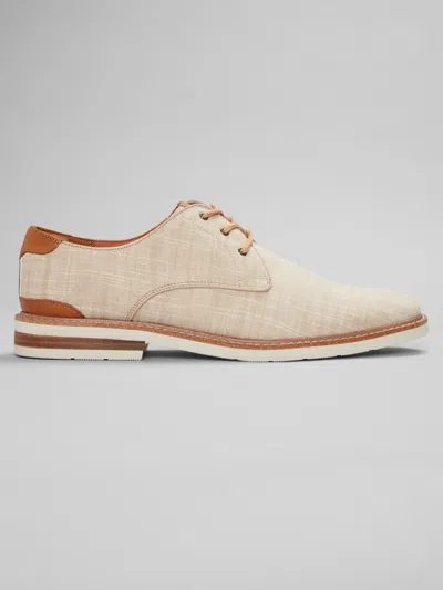 Florsheim Capitol Canvas Plain Toe Lace Up Oxfords In Neutral