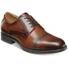 Florsheim Center Cap Oxford Mens Leather Lace-up Cap Toe Oxfords In Multi