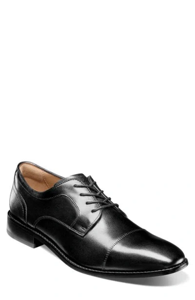 Florsheim Conetta Cap Toe Derby In Black