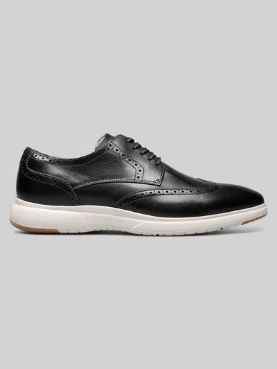 Florsheim Dash Leather Wingtip Oxford Dress Sneakers In Black