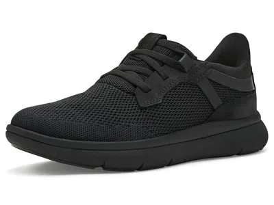 Florsheim Fleet Knit Elastic Lace Slip-on In Black