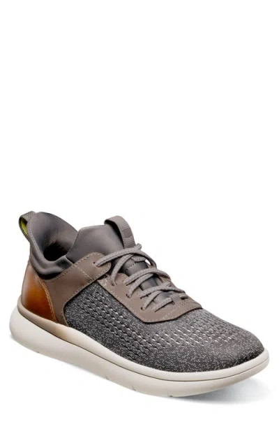 Florsheim Fleet Knit Elastic Sneaker In Gray