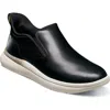 Florsheim Men's Fleet Plain Toe Slip On Sneaker In Black