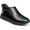 Florsheim Men's Fleet Plain Toe Slip On Sneaker In Black