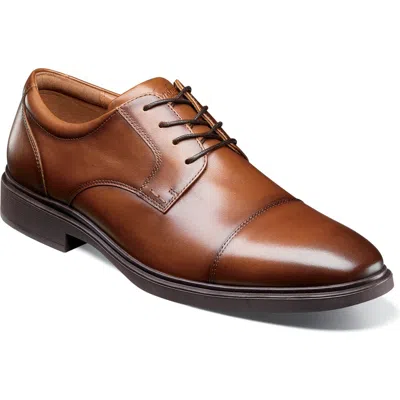 Florsheim Forecast Ii Waterproof Cap Toe Oxford In Brown