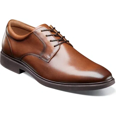Florsheim Forecast Ii Waterproof Plain Toe Oxford In Brown