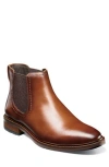 Florsheim Mens Forge Gore Flat Heel Chelsea Boots In Brown