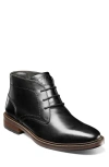 Florsheim Forge Plain Toe Chukka Boot In Black