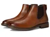 Florsheim Mens Forge Gore Flat Heel Chelsea Boots In Brown
