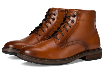 Florsheim Forge Plain Toe Lace Boots In Brown