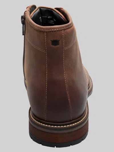 Florsheim Forge Plain Toe Lace Up Boots In Brown