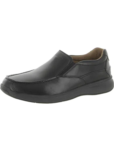 Florsheim Great Lakes Slp Mens Slip On Leather Loafers In Black