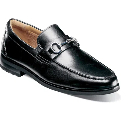 Florsheim Hawthorne Moc Toe Bit Loafer In Animal Print