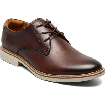 Florsheim Highpoint Plain Toe Derby In Brown