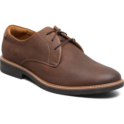 Florsheim Highpoint Plain Toe Derby In Brown Ch