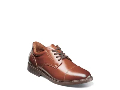 Florsheim Highrise Cap Toe Hands Free Oxford Kids' In Cognac