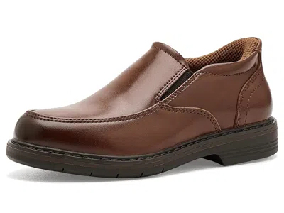 Florsheim High-rise Moc Toe Slip, Jr. Hands-free (toddler/little Kid/big Kid) Boy's Shoes Cognac: 12.5 Little  In Brown