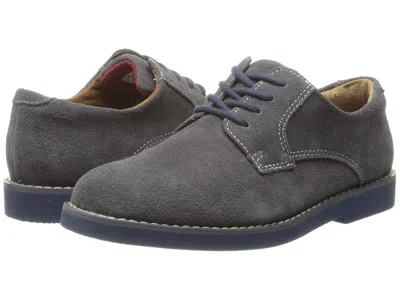 Florsheim Kearny Jr. (toddler/little Kid/big Kid) Boys Shoes Gray Suede/blue Bottom : 6 Big Kid M