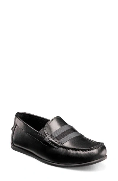 Florsheim Kids' Jasper Strap Jr. Loafer In Black