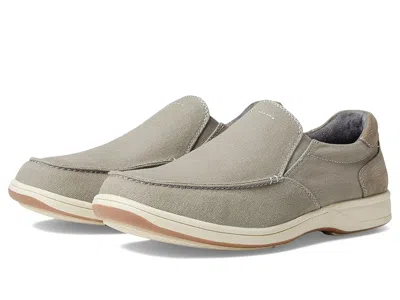 Florsheim Lakeside Canvas Moc Toe Slip-on In Gray