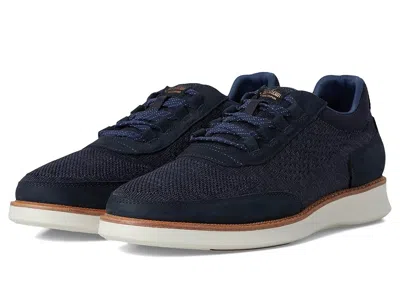 Florsheim Launch Knit Elastic Lace Moc Toe Slip-on In Blue