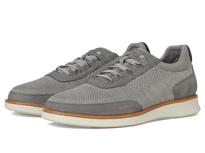 Florsheim Launch Knit Elastic Lace Moc Toe Slip-on In Gray