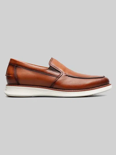 Florsheim Launch Moc Toe Venetian Loafers In Brown