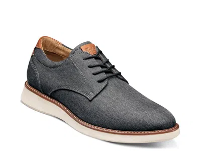 Florsheim Launch Canvas Plain Toe Oxford In Gray