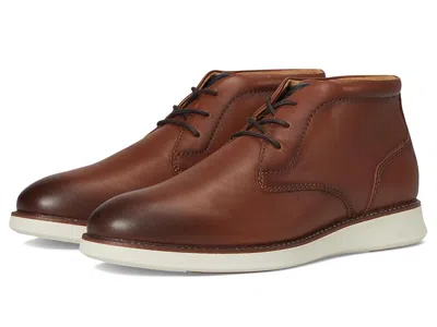 Florsheim Launch Plain Toe Chukka Boots In Brown