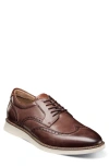 Florsheim Launch Wingtip Derby In Brown
