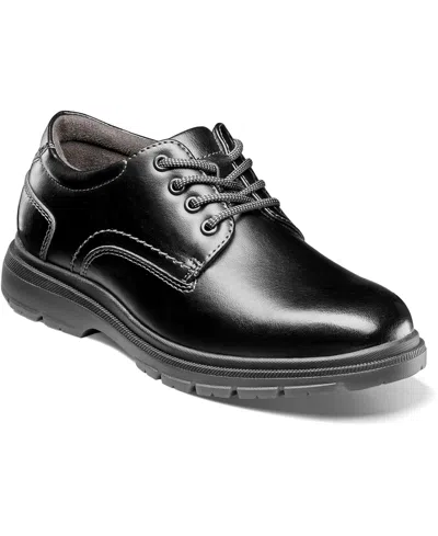 Florsheim Kids' Little Boys Lookout Junior Plain Toe Oxford Shoes In Black