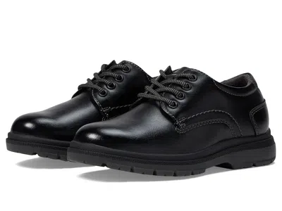 Florsheim Lookout Jr. Plain Toe Oxford (little Kid/big Kid) Boys Shoes Black : 5.5 Big Kid M, Synthetic