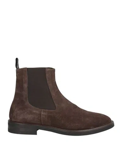 Florsheim Man Ankle Boots Brown Size 8.5 Leather