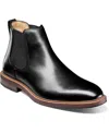 Florsheim Anthem Plain Toe Chelsea Boot In Black