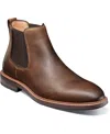 Florsheim Anthem Plain Toe Chelsea Boot In Brown