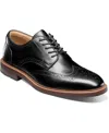 Florsheim Anthem Wingtip Blucher In Black