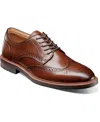 Florsheim Anthem Wingtip Blucher In Brown
