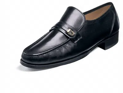 Florsheim Men's Como Moc Toe Slip-on Dress Shoe In Black - Imperial Line In Multi