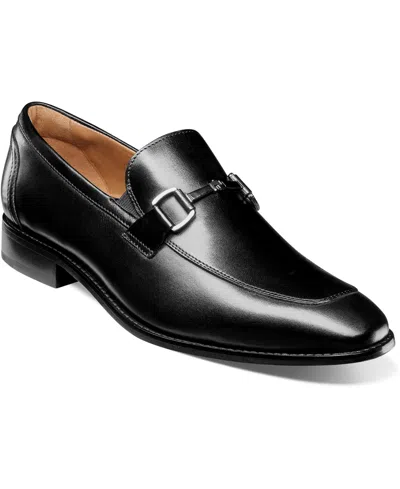 Florsheim Men's Conetta Moc Toe Bit Slip On Loafer In Black