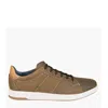 Florsheim Men's Crossover Lace To Toe Sneaker In Mushroom In Gray