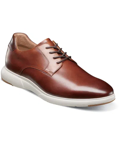 Florsheim Men's Dash Plain Toe Oxford In Cognac Multi