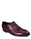 Florsheim Men's Eaton Oxford Shoes In Burgundy In White