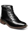 Florsheim Renegade Plain Toe Derby Boot In Black