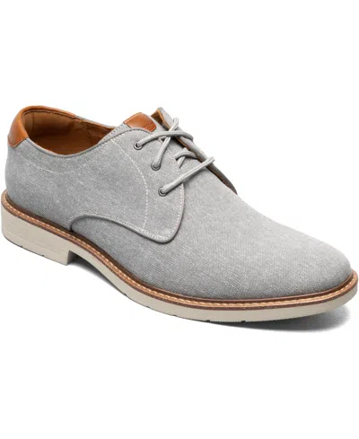 Florsheim Men's Highpoint Canvas Round Toe Oxford In Gray