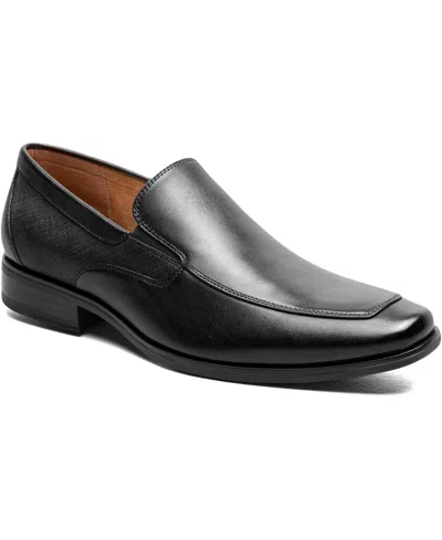 Florsheim Men's Jackson Moc Toe Slip On Dress Shoes In Black
