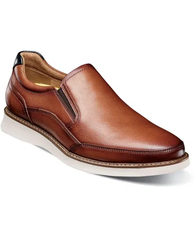 Florsheim Men's Launch Moc Toe Slip On Sneaker In Cognac Multi