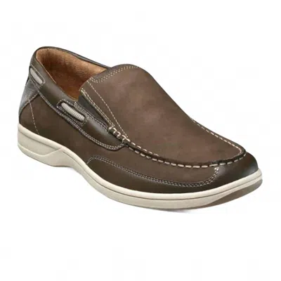 Florsheim Men's Marina Slip On Boat Shoes In Brown