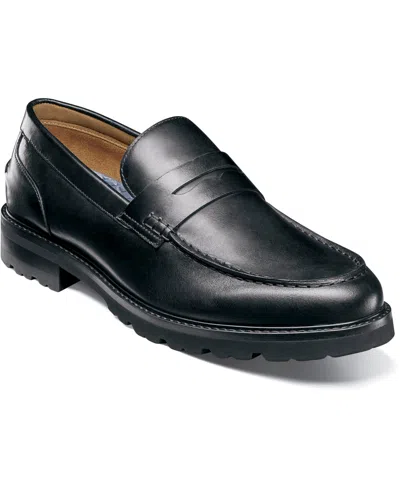 Florsheim Men's Renegade Moc Toe Penny Loafer In Black